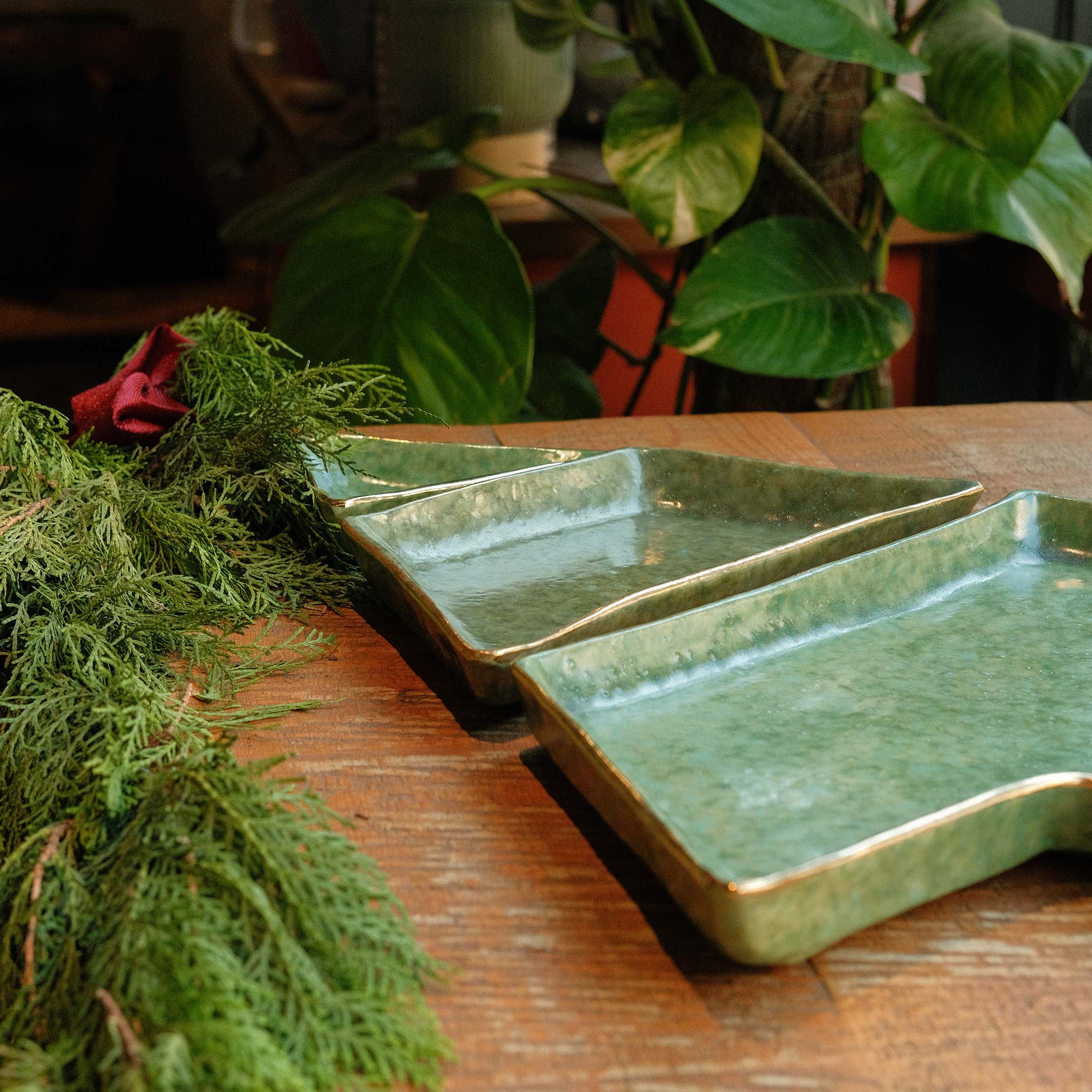 Heart Of Christmas Platter