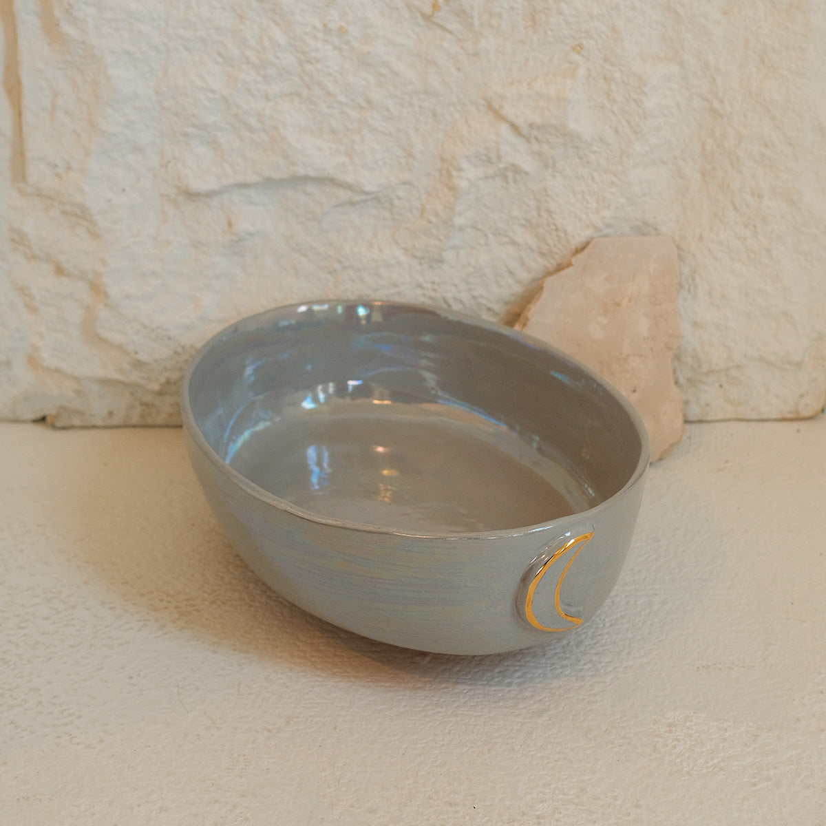 Crescent Deep Oval Dish