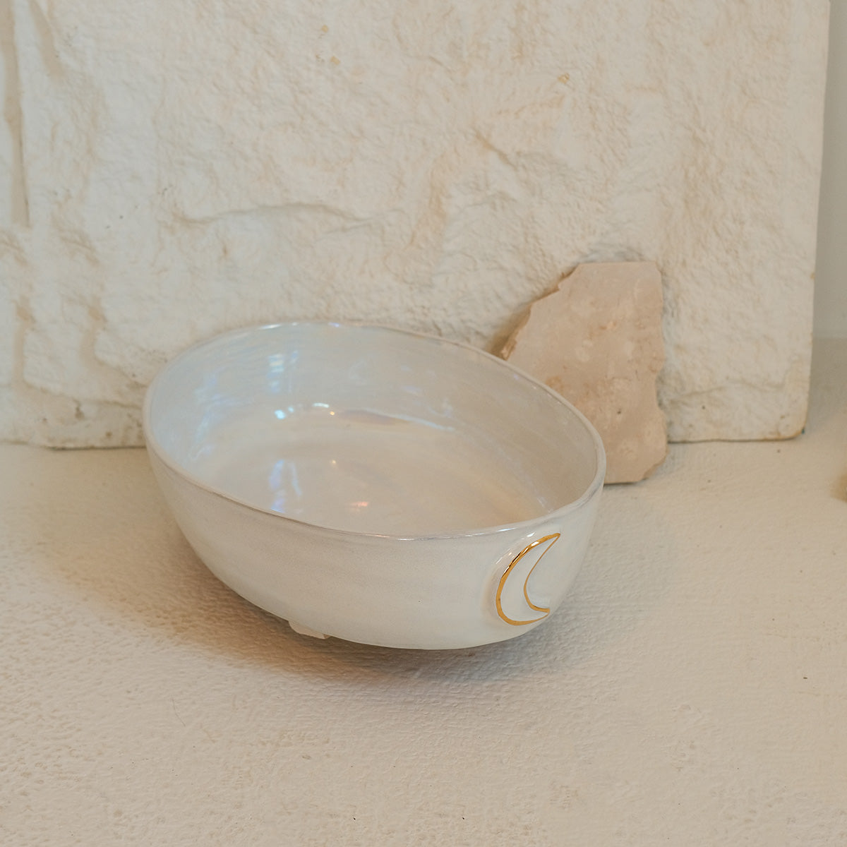 Crescent Deep Oval Dish