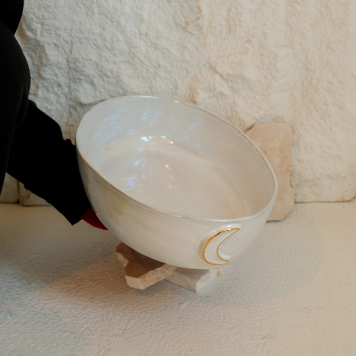 Crescent Deep Oval Dish