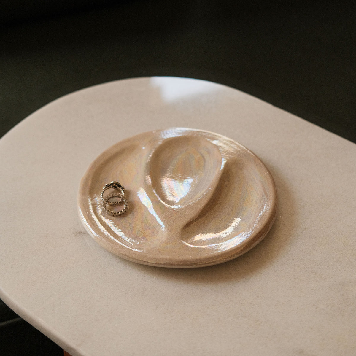 Carved Jewlery Dish