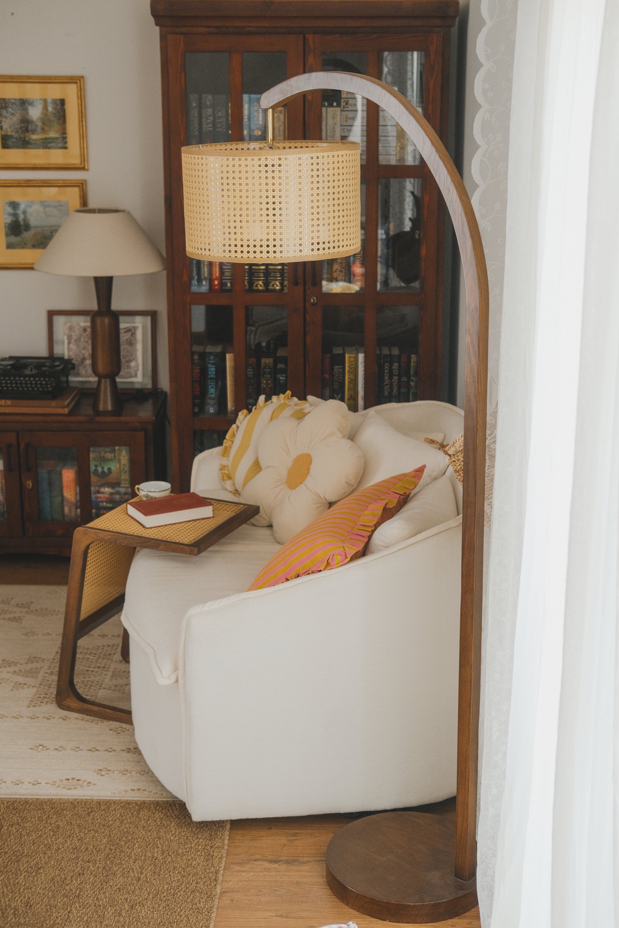 Beech Wood •Luma• Floor Lamp