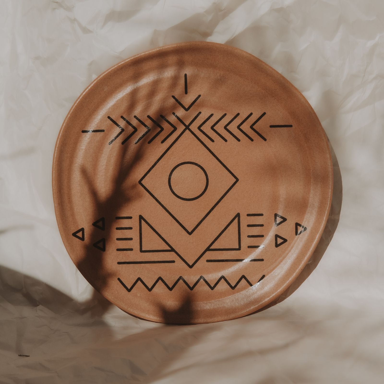 Temple desert plates set