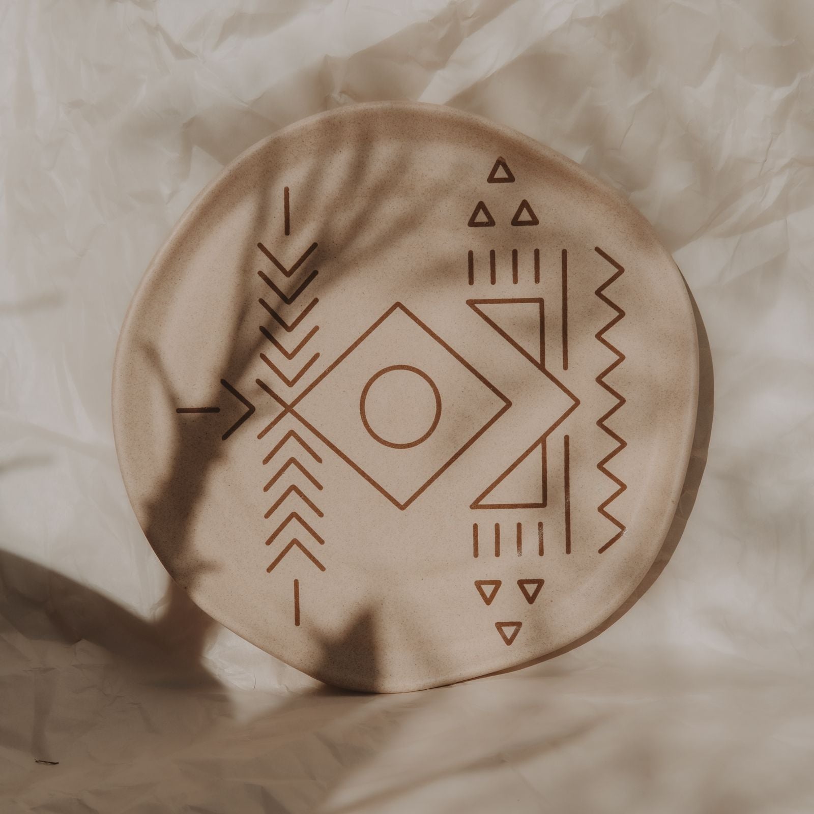 Temple desert plates set