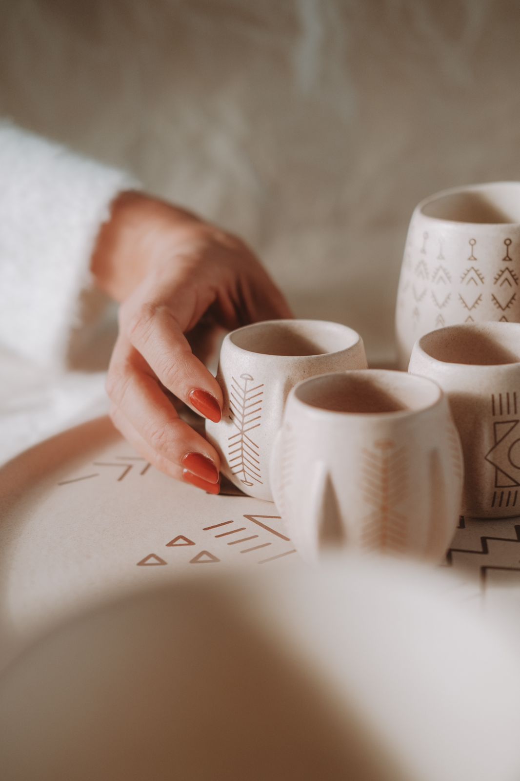 Temple cactus espresso set