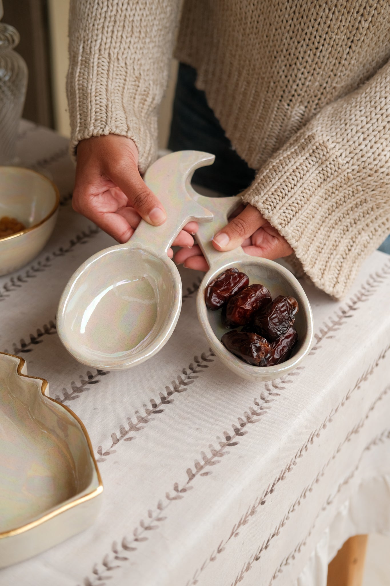 CRESCENT DIPS SPOONS SET