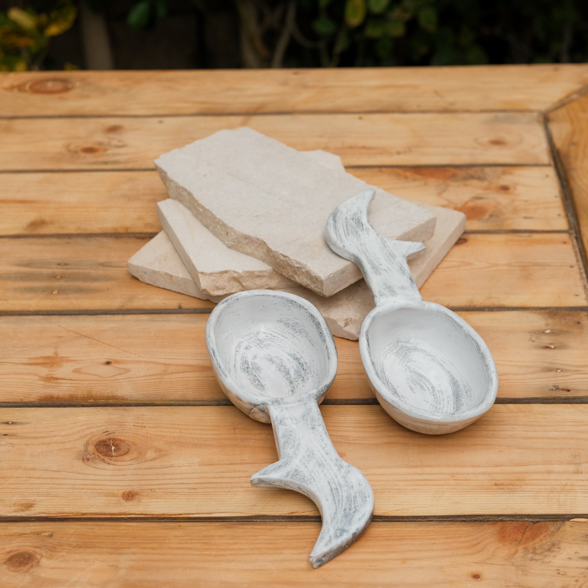 CRESCENT DIPS SPOONS SET