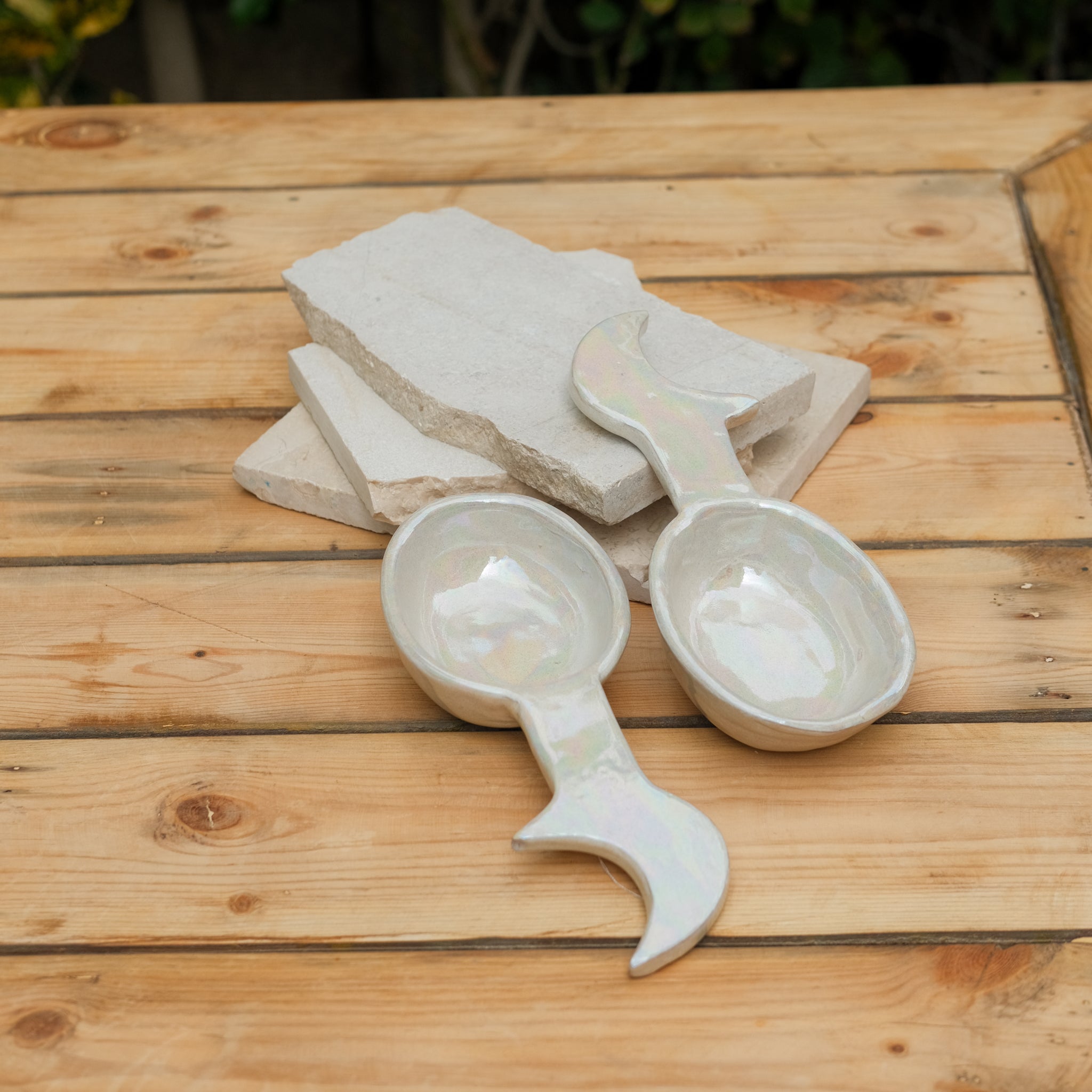 CRESCENT DIPS SPOONS SET