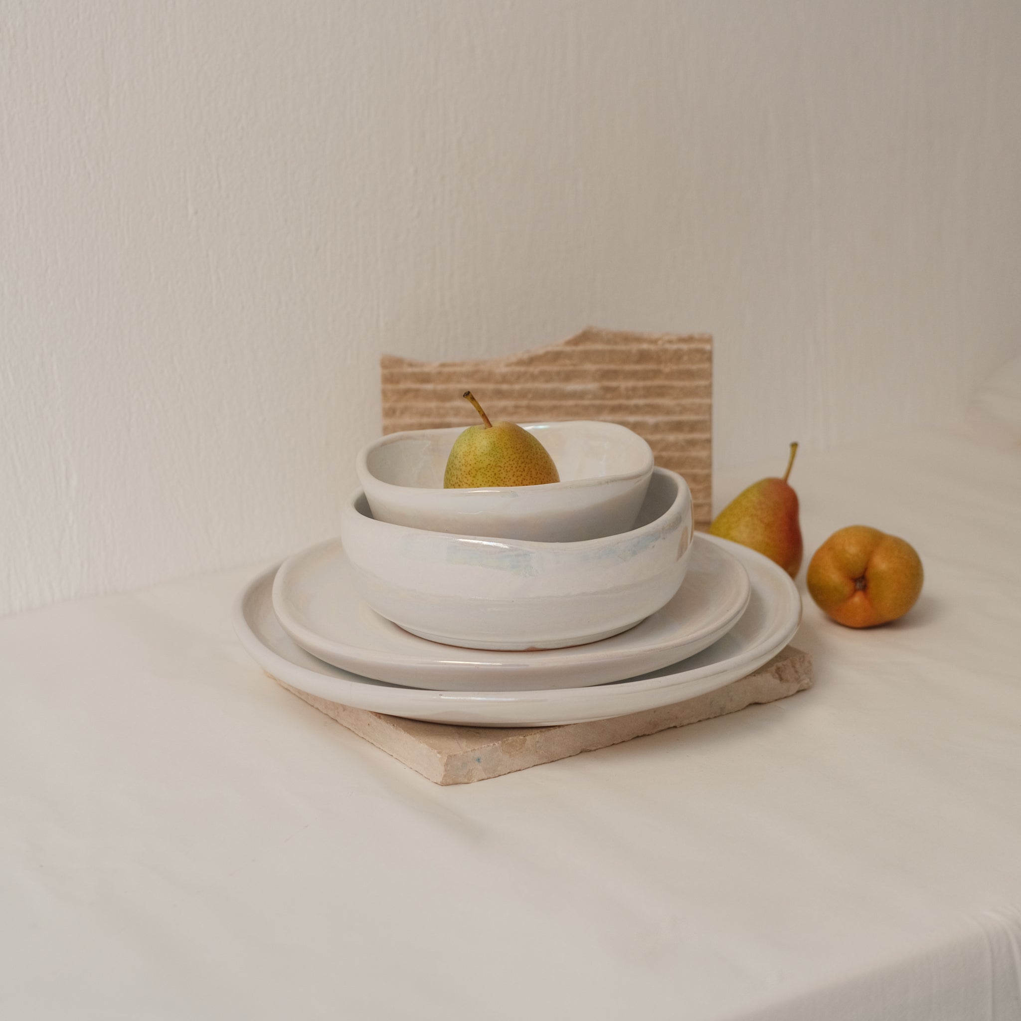 Irregular dinner set
