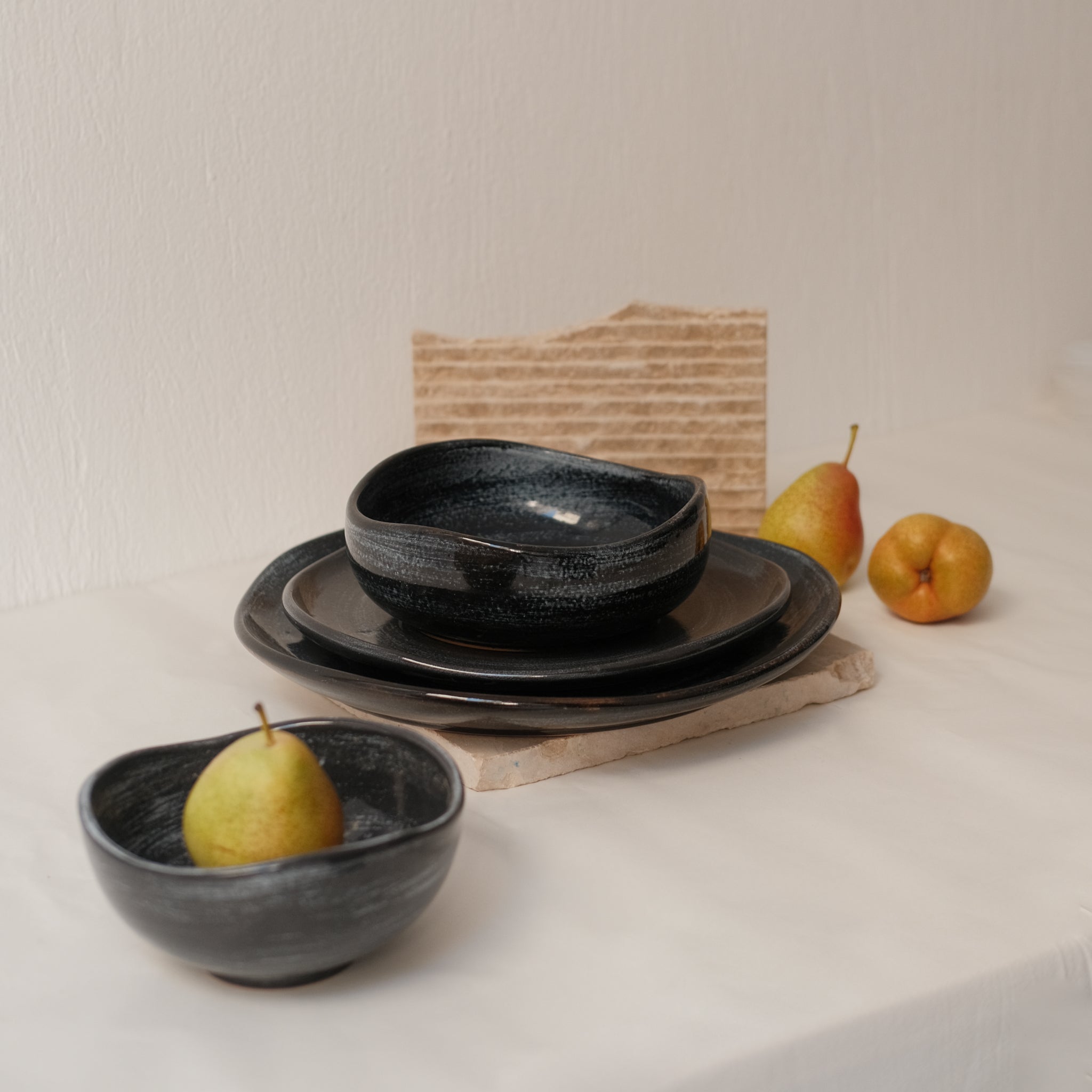 Irregular dinner set