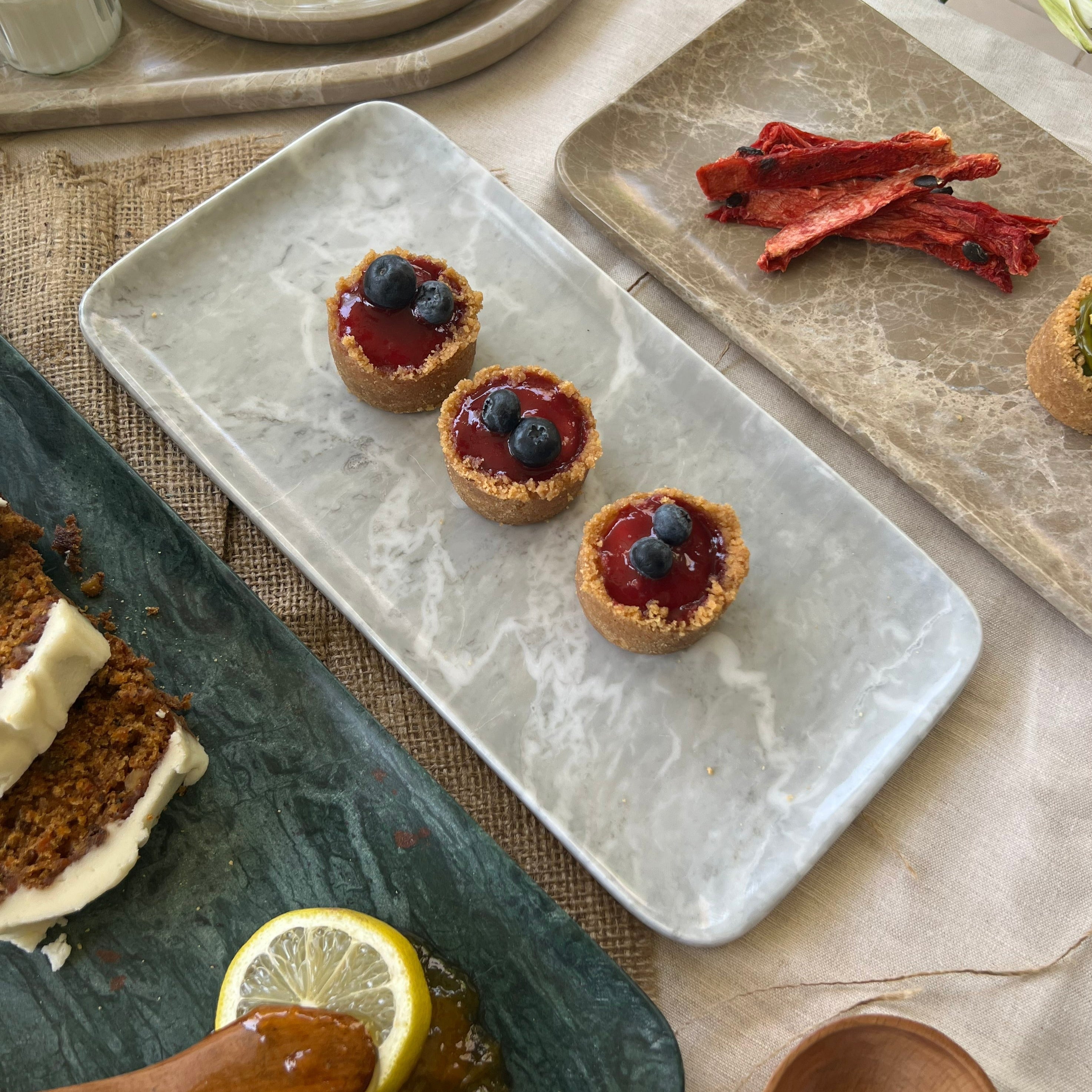 Marble medium platter