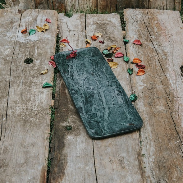 Marble long platter