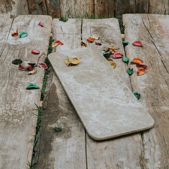 Marble long platter