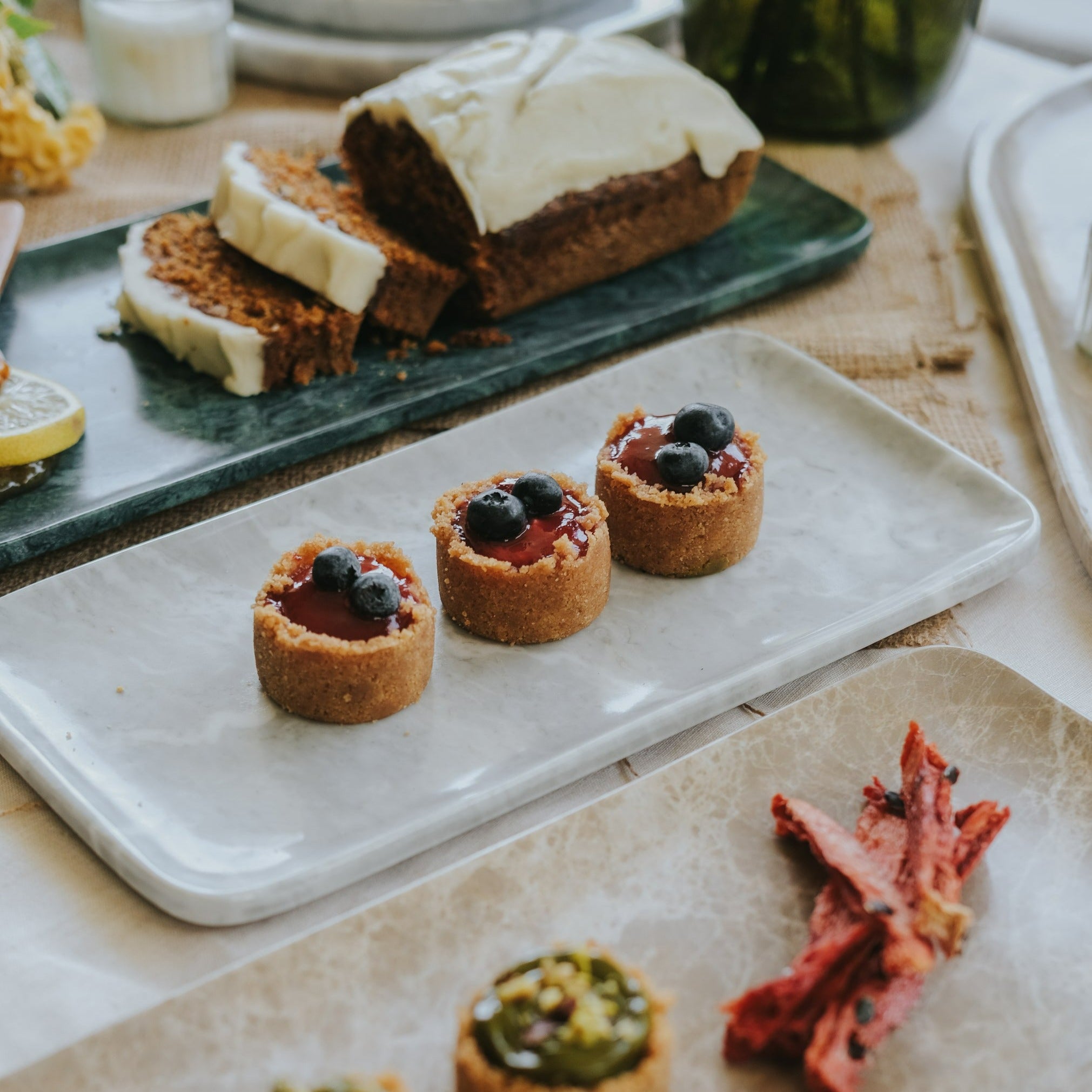 Marble medium platter