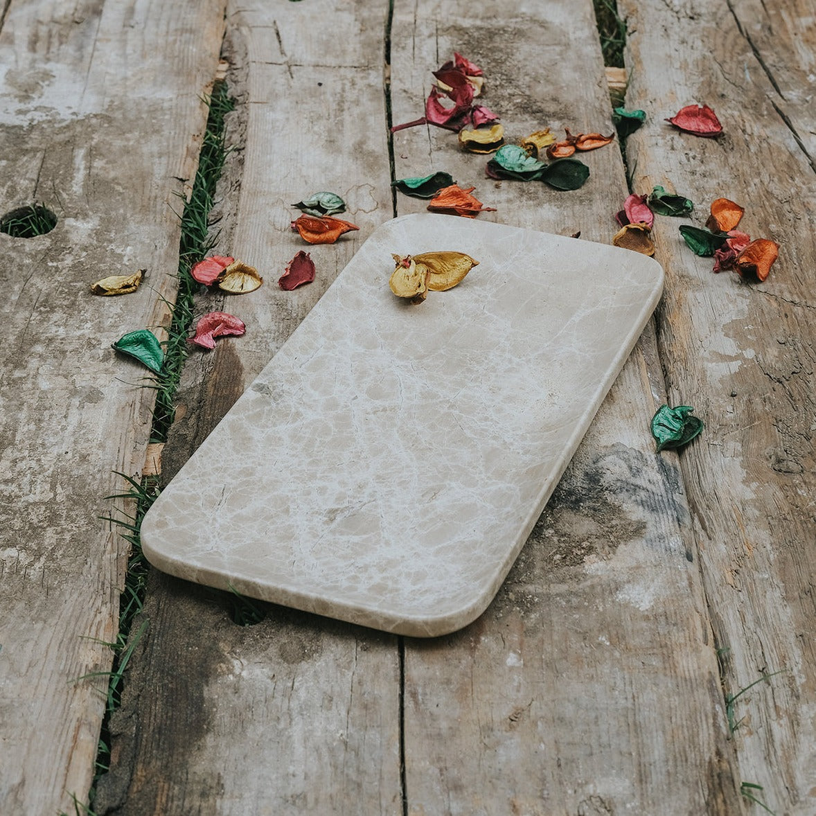 Marble medium platter