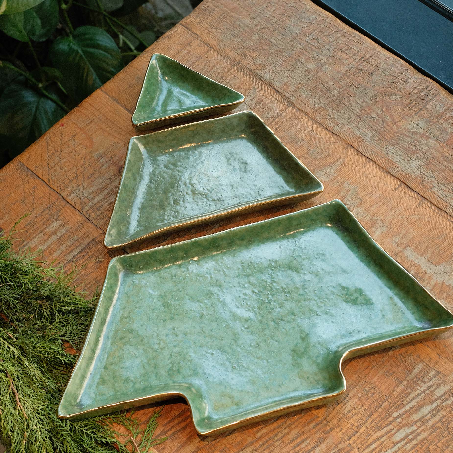 Heart Of Christmas Platter