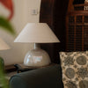 Solace Ceramic Lamp - Pearl Beige