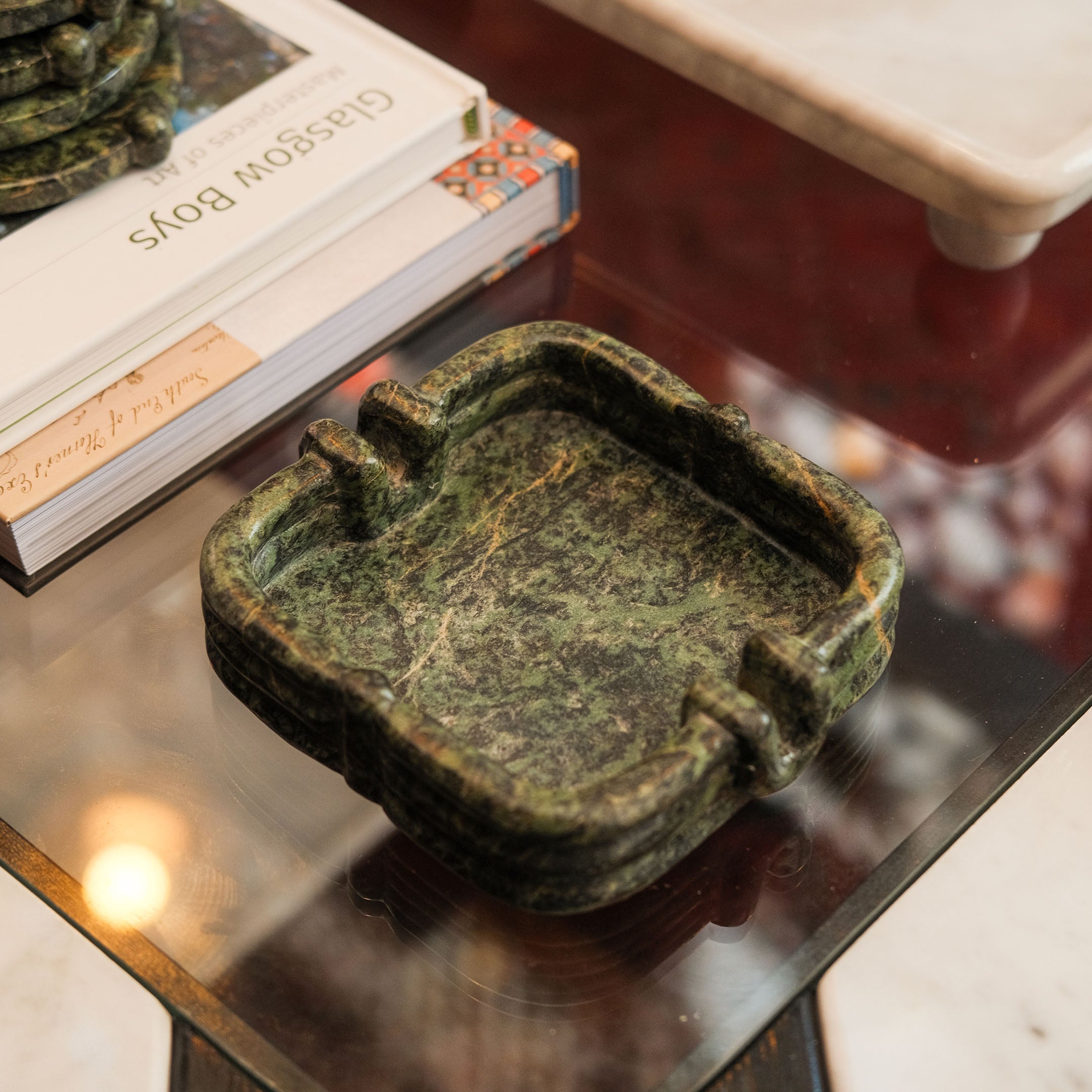 Square Marble Stone Ashtray
