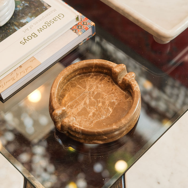 Round Marble Stone Ashtray