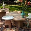 Micro Cement Island Table Set