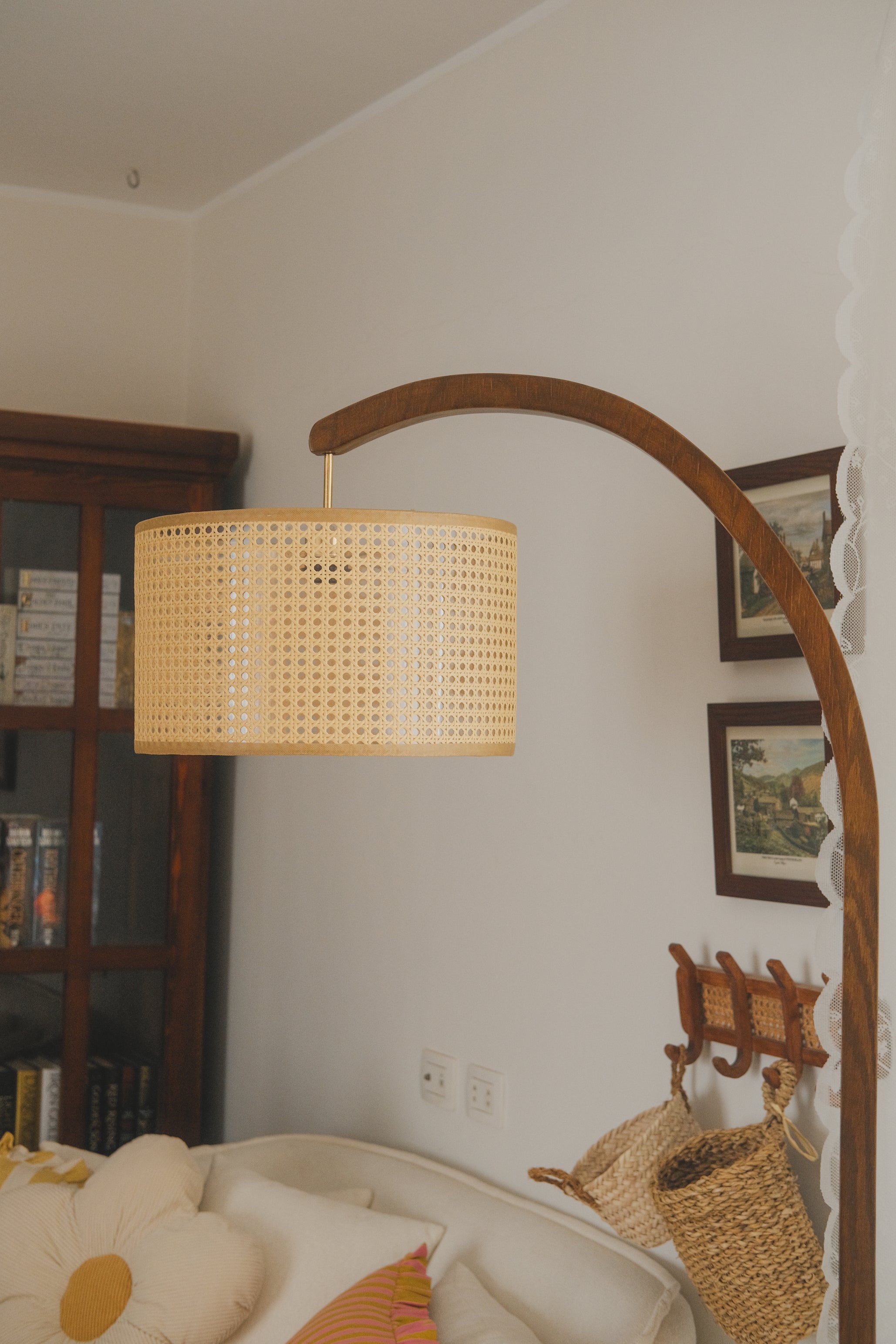 Beech Wood •Luma• Floor Lamp