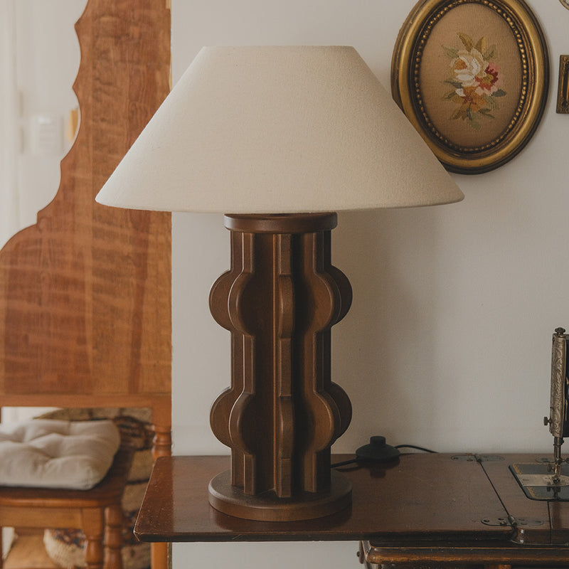 Beech Wood •Ebon• Table Lamp