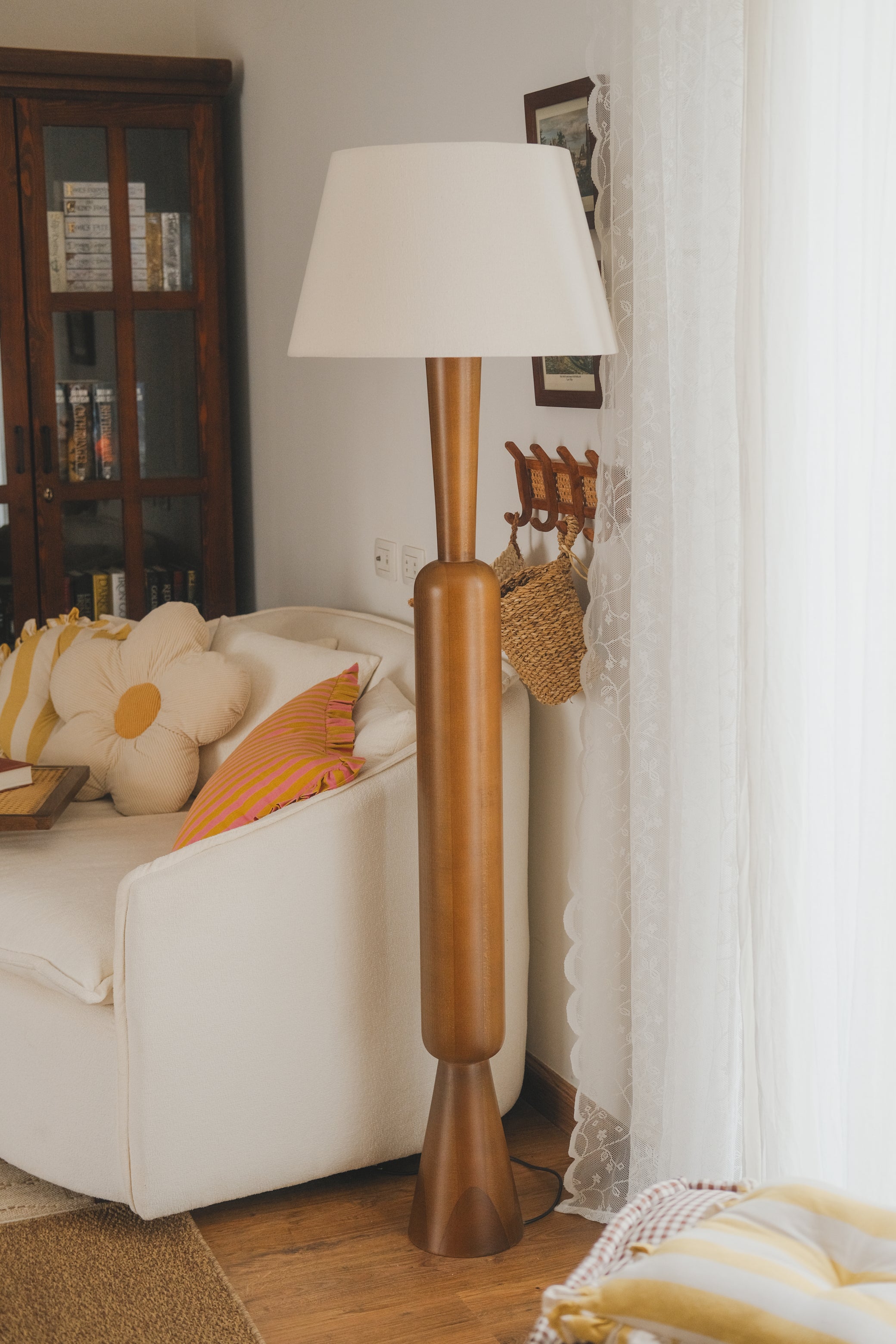 Beech Wood •Arbor• Floor Lamp