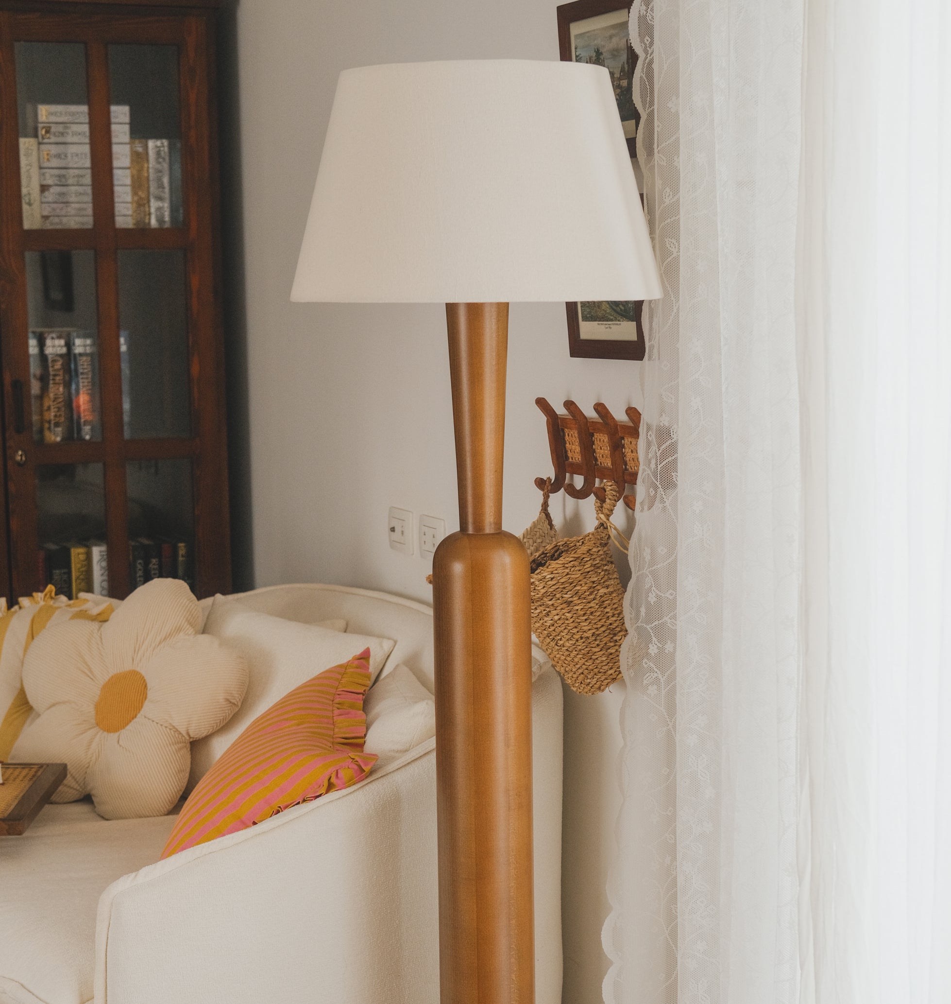 Beech Wood •Arbor• Floor Lamp