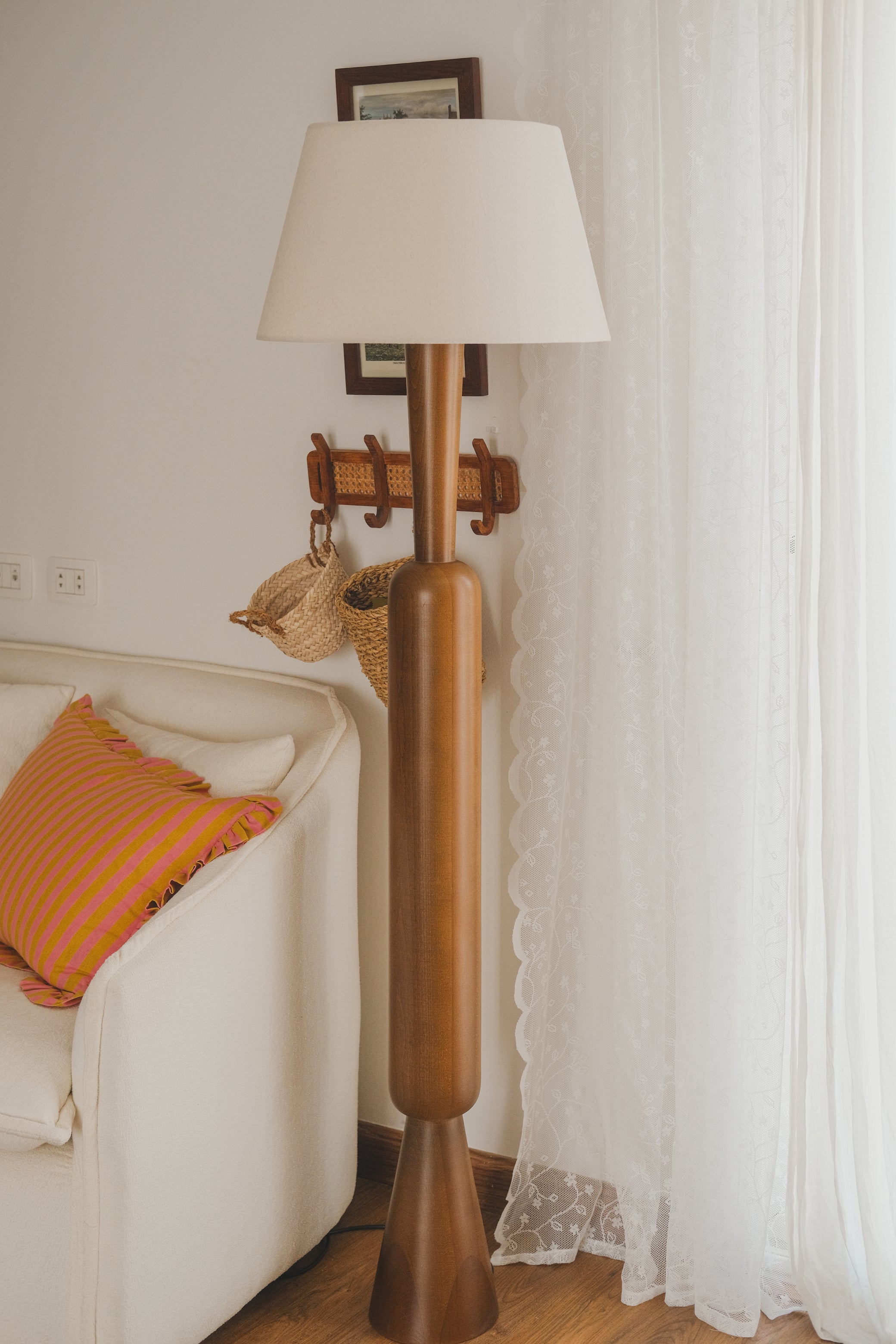 Beech Wood •Arbor• Floor Lamp