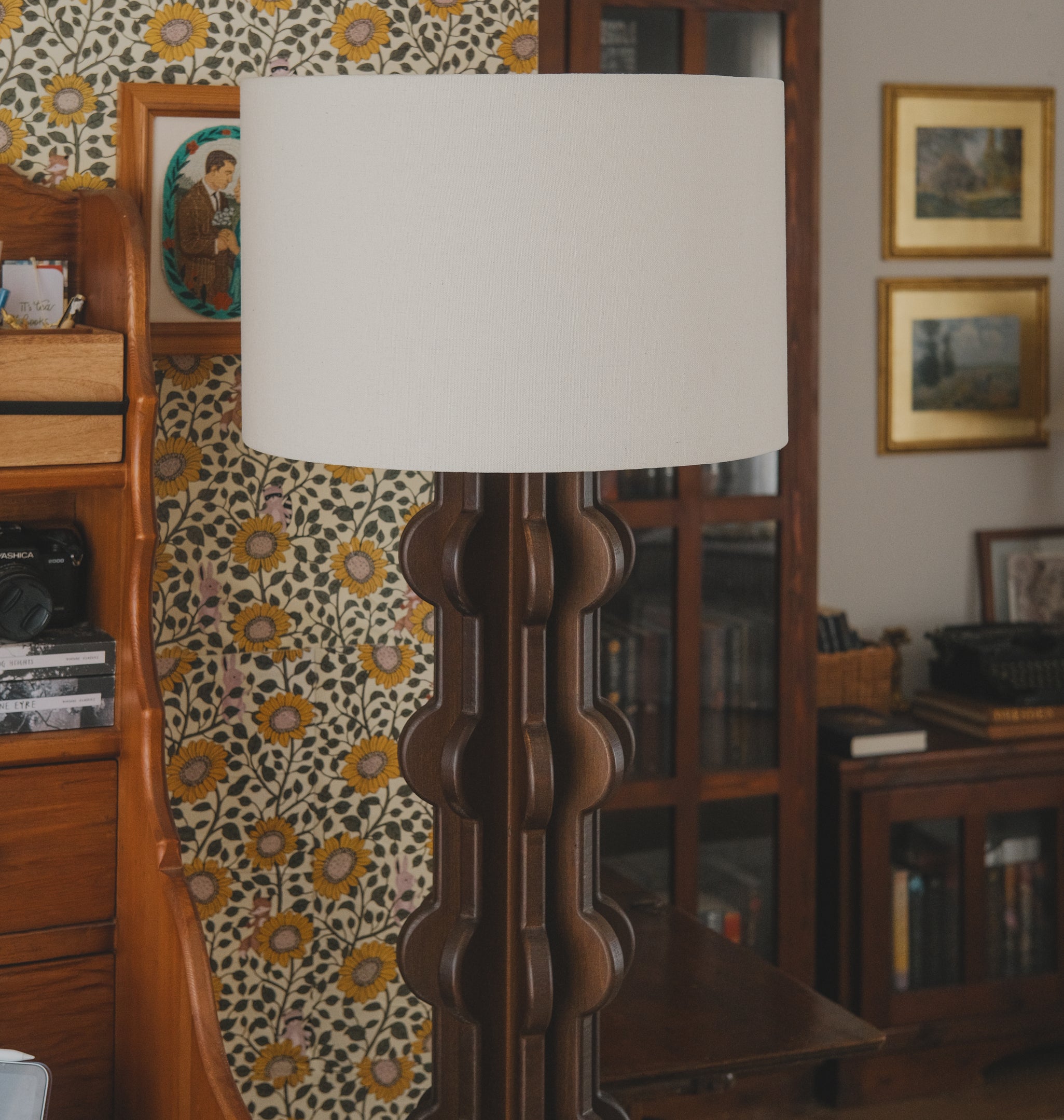 Beech Wood •Ebon• Floor Lamp